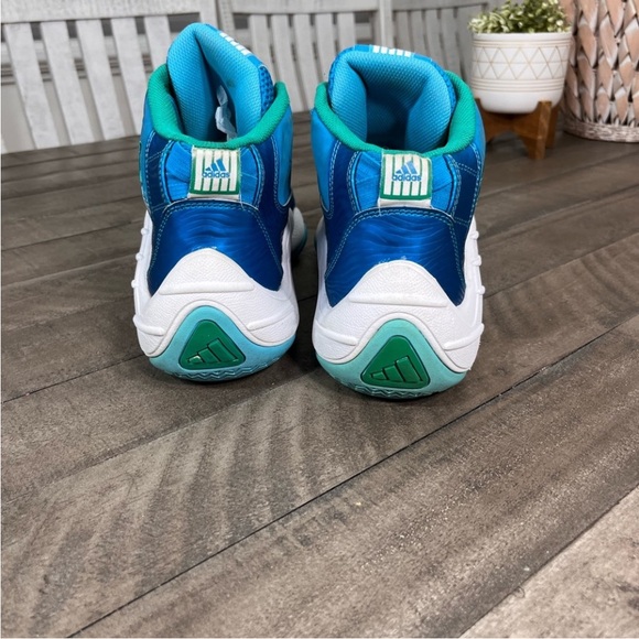 Adidas Kobe Bryant Real Deal Turquoise Sneakers Sz 13 - Picture 4 of 5